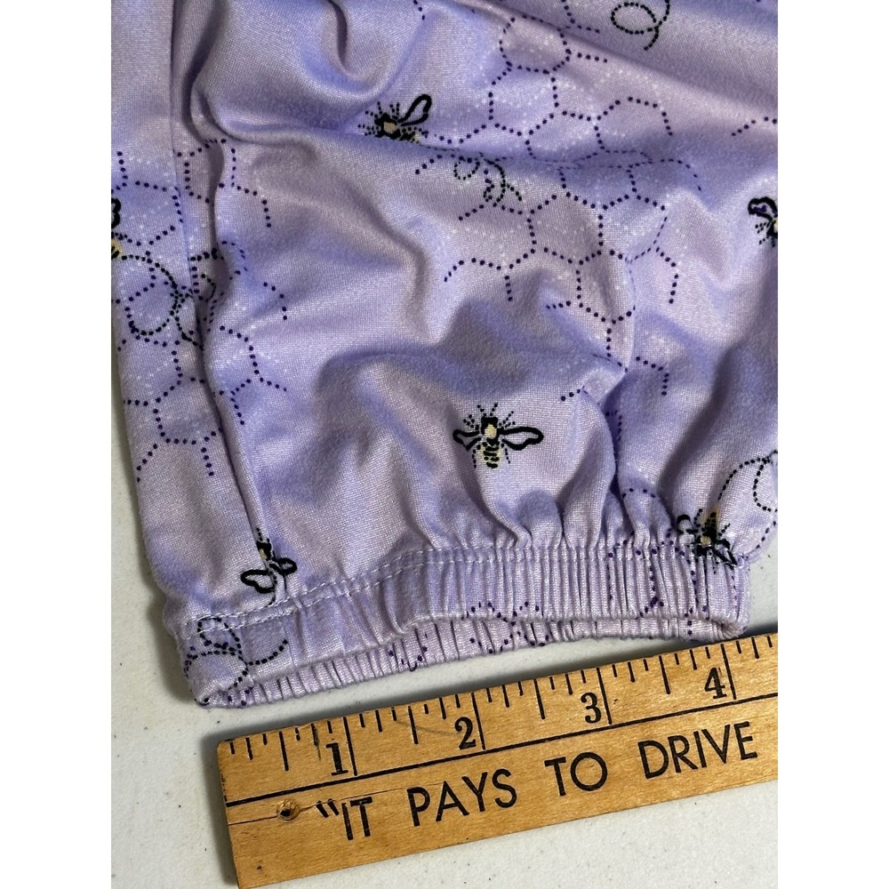 Joyspun Women Lavender Sweet As Can Bee Pajama Set Top Joggers Small 4-6 JS14325 - Picture 9 of 9